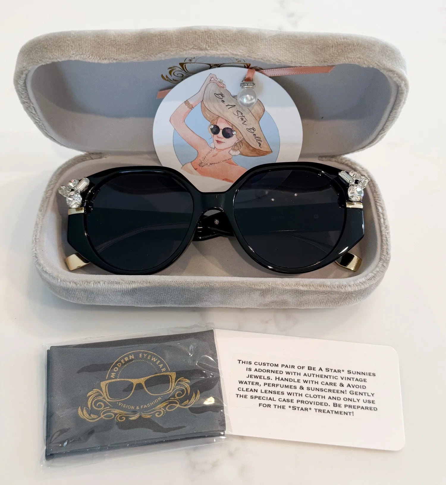Be A Star Bejeweled Sunnies