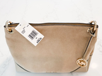 BNWT Authentic Michael Kors “Nicole” Suede/Leather Shoulder Bag