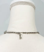 Vintage Four Tiered Rhinestone Choker