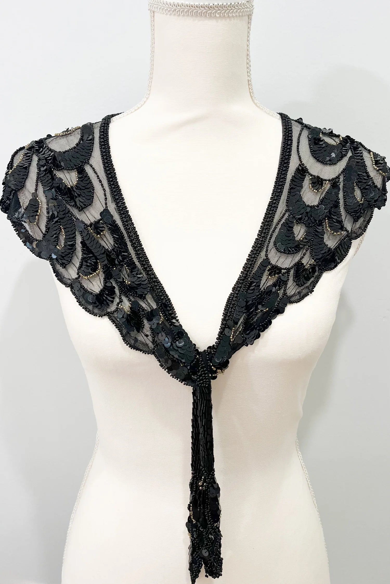 Vintage Sequin Shawl