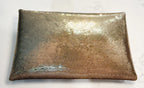 Vintage Gold Sequin Envelope Purse with Mini Perfume Bottle Brooch